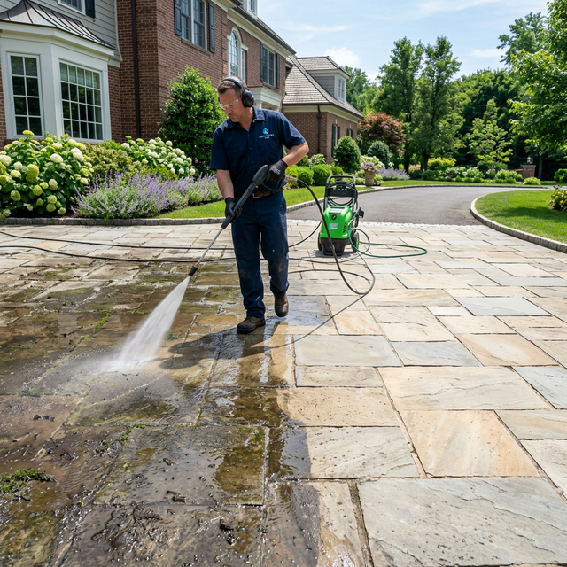 Détachage Terrasse Haute Pression à Lille
