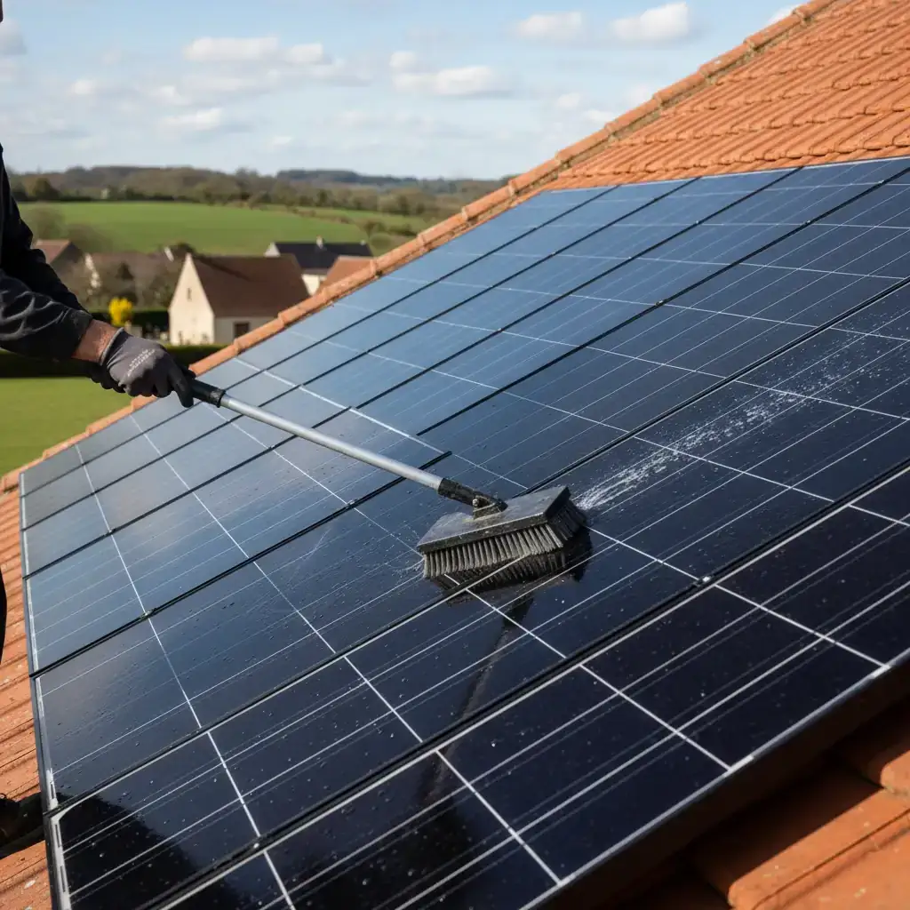 Nettoyage Panneaux Solaires Lille — résultat professionnel